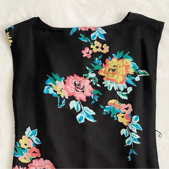 Jacob Shift Tie Waist Floral Dress XS - Picture 8 of 13